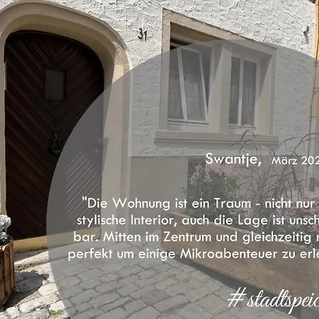 Apartment #stadtspeicher - Blauer Stern Mitten In Der Altstadt Rothenburg ob der Tauber